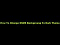 How To Change SSMS To Dark Theme| Turn SSMS. To Dark Theme #1