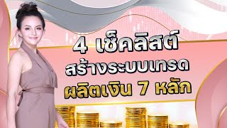 4 เช็คลิสต์ สร้างระบบเทรดผลิตเงิน 7 หลัก