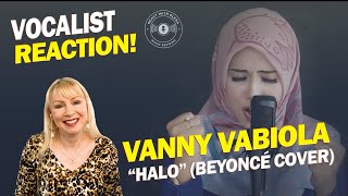 Halo - Beyoncé Cover By Vanny Vabiola | Vocalist Reaction