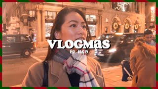 VLOGMAS EP.18\u002619｜倫敦品牌總部工作日常、龐德街上班族、最美的上班街景 // IzPeiPei