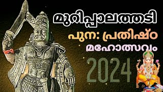 മുറിപ്പാലത്തടി ശ്രീ മാടൻ തമ്പുരാൻ ക്ഷേത്രം . പുന: പ്രതിഷ്ഠ മഹോത്സവം 2024