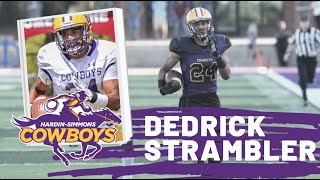 Dedrick Strambler, S, Hardin Simmons | 2021 NFL Draft Prospect Official Highlights