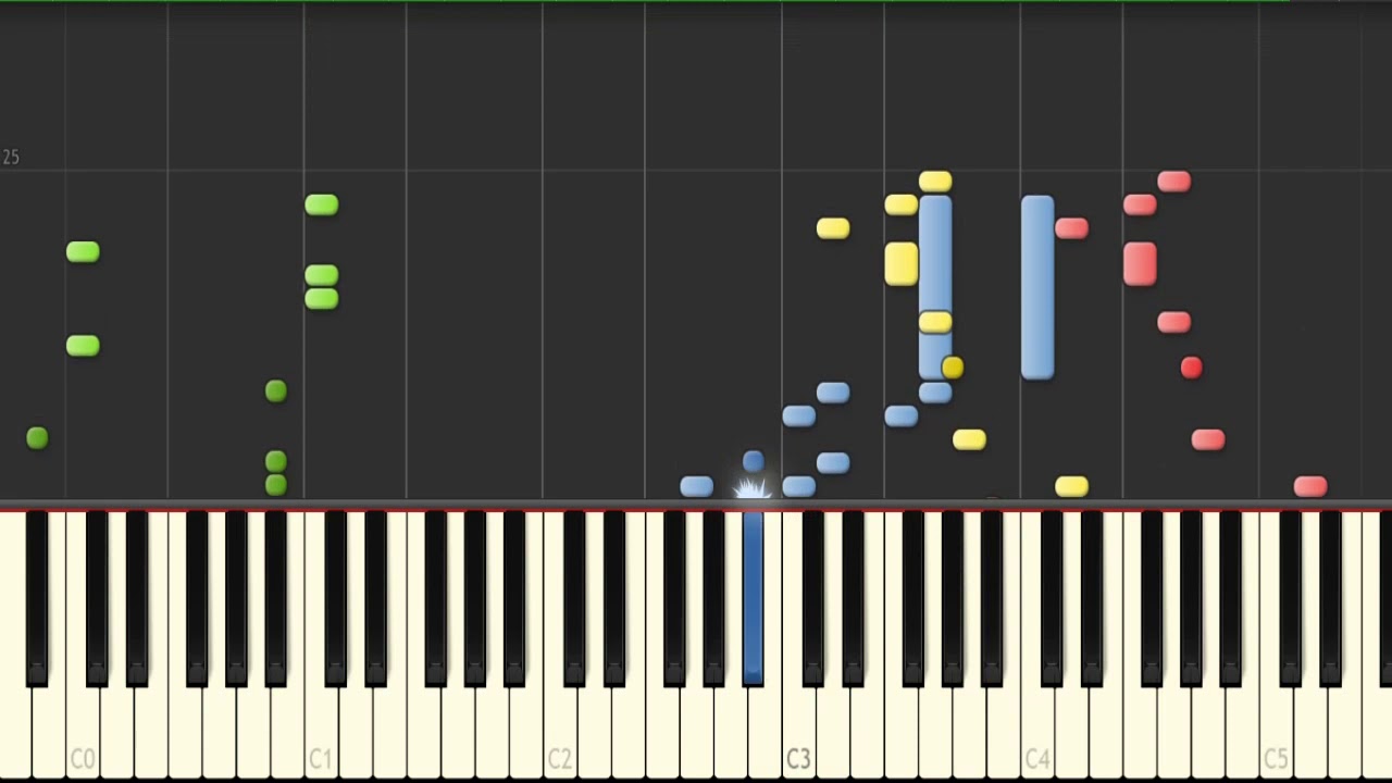 Toby Fox Megalovania Easy Piano Tutorial - YouTube