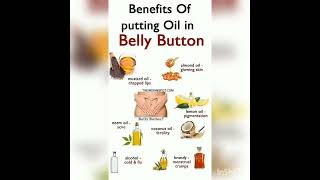 Benefits of putting oil in a belly button #shorts #shortsviralvideo #subscribe me