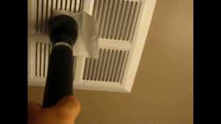 Bathroom exhaust fan test