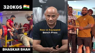 Raw vs Equipped Bench Press | Chest Workout | Mukesh Gahlot #youtubevideo