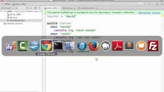 Switch Statement in Coffee Script