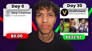 I BLEW Up A YouTube Channel in 30 Days to Prove it's Not Luck