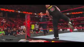 Braun Strowman Destroys Brock Lesnar And Kane in the Backstage