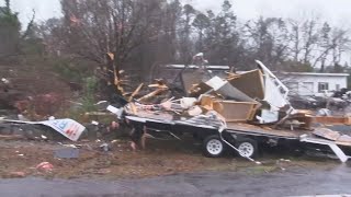 Spartanburg residents working to clean up tornado aftermath