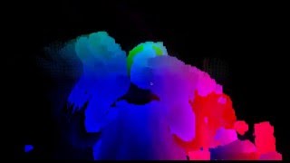Kinect+Processing - Colours