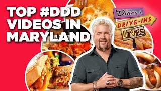 Top #DDD Videos in Maryland with Guy Fieri | Diners, Drive-Ins and Dives | Food Network