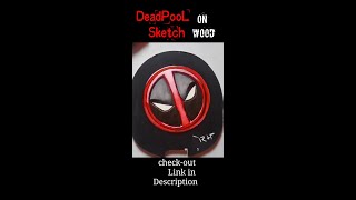 Deadpool sketch Drawing TT Wood how to draw Deadpool sketch #deadpool #marvel #WadeWilson