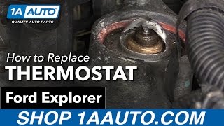 How to Replace Thermostat 06-10 Ford Explorer