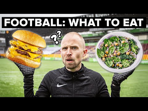 Do football players eat before a game?