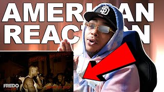 American Reaction to Fredo - Burner On Deck Ft. Pop Smoke & Young Adz