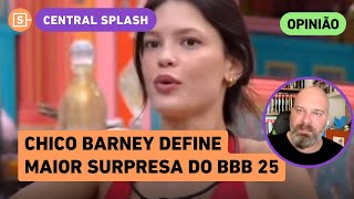 BBB 25: Vitória Strada está muito ligada no jogo e não faz papel de Miss Simpatia, diz Chico Barney