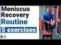 Meniscus Recovery Routine: 5 exercises with a physical therapist