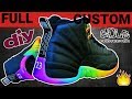 Full Custom | Rainbow Bottom Jordan Master 12s + DIY Sole Protector Instalation Full Custom | Rainbow Bottom Jordan Master 12s + DIY Sole Protector Instalation