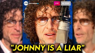 “You’re A Narcissist!” Howard Stern CONFRONTS Johnny Depp And Supports Amber Heard
