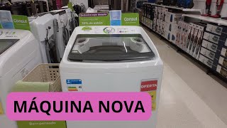 COMPREI UMA MÁQUINA DE LAVAR ROUPA NOVA