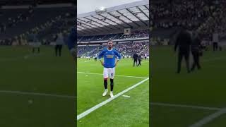 Connor Goldson appreciating the Rangers support 💙 #shorts #spfl