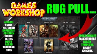 New Warhammer 40,000 RoadMap... HOT SWAP!! 8 New Codex Reveals, 1 MISSING Faction #New40k #Warhammer