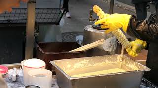 명동 / 회오리감자(Tornado Potato) / Korean Street Food / Myeong-dong, Seoul Korea