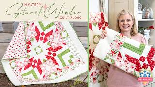 STAR OF WONDER Christmas Mystery Quilt Along 2024 - FULL VERSION