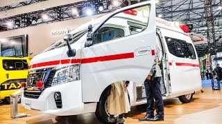 (4K)日産 パラメディック 救急車 キャラバン - 東京モーターショー2019