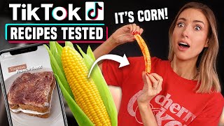 Testing the MOST POPULAR RECIPES I found on TIKTOK / INSTAGRAM (what's worth making??)