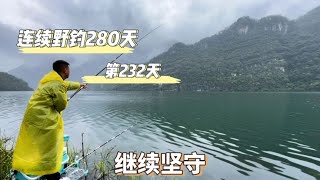 連續野釣280天 第232天 這魚情又把喜哥熬走了 我們繼續堅守！