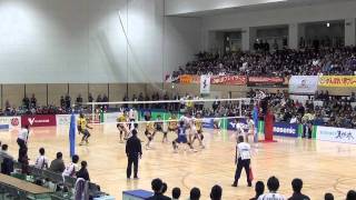 20120129 FC Tokyo-Sakai Blazers 1st set 24-25