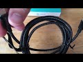 syncwire nylon braided usb c lightning 6.5ft charge cable review 7 22 21