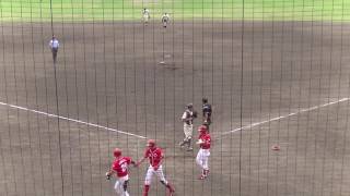 20160824　大阪プロアマ交流戦　日本生命対大阪商業大学　５回裏