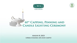 61st Capping, Pinning and Candle Lighting Ceremony