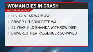 Passenger killed in Gallatin County crash during police chase