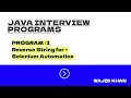 Java Program to Reverse a String | Step-by-Step Tutorial