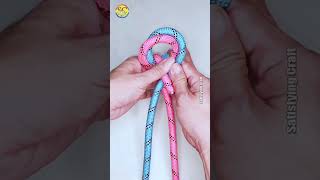 How to tie knots rope diy at home #diy #viral #shorts ep1678