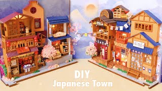 Relaxing DIY Miniature Dollhouse | Tiny Japanese Town