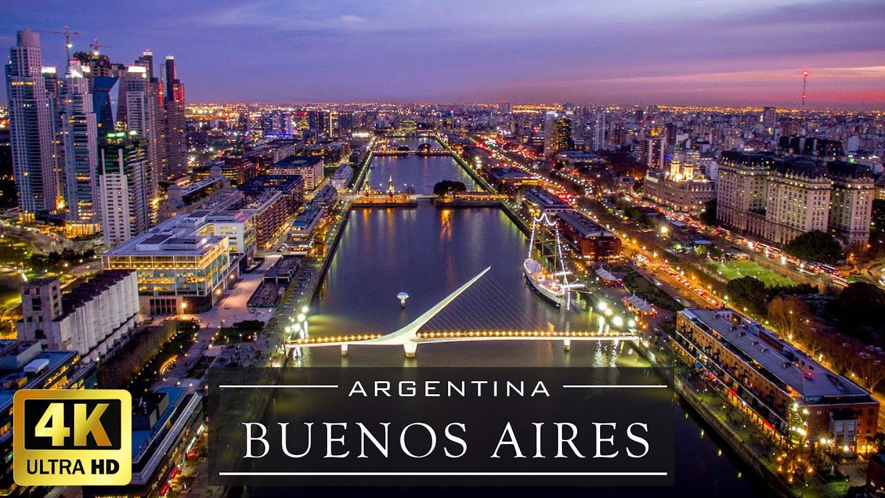 Buenos Aires Argentina 4k Drone Footage Youtube