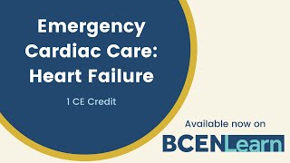 Emergency Cardiac Care: Heart Failure