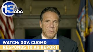 WATCH: Cuomo responds to AG' s report