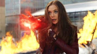 Iron Man vs Wanda and Hawkeye - Airport Battle Scene - Captain America Civil War (2016) Movie Clip