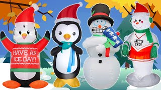 Chilly Snowman \u0026 Friends Unboxing Compilation!