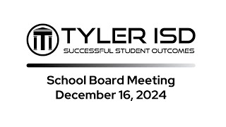 2024-12-16 School Board Meeting