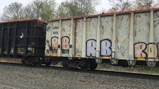 CSX Q427 Upgrade In Charlton, MA. Freight Railroading Action