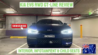 Kia EV6 RWD GT-Line Review Part 1: Dash, Infotainment, Interior and Baby seats/Booster Seats