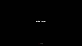 Dekha Hazaron Dafa Aapko 🖤🌹 | Black Screen | Love Song Whatsapp Status | Lyrics Status