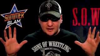 WWE SUMMERSLAM 8/17/14 Brock Lesnar New WWE Champion? REVIEW BY ROB KIMBALL